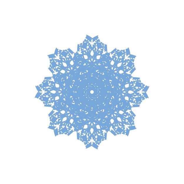 Ilustración vectorial de flor plana