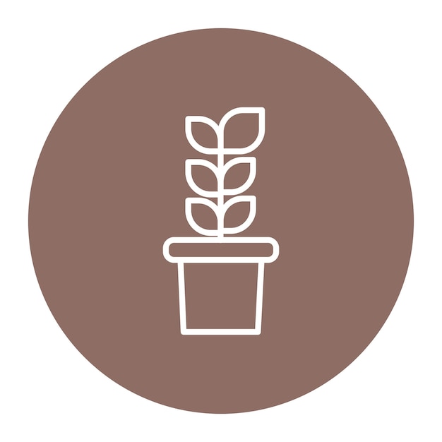 Ilustración vectorial de la flora