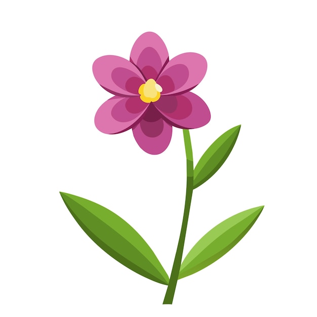 Vector ilustración vectorial de flores de primavera abstractas para la decoración de tarjetas