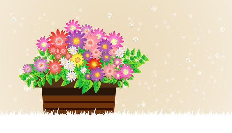 Vector ilustración vectorial de flores