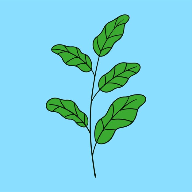 Ilustración vectorial de flores