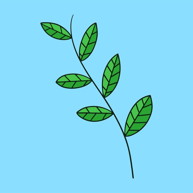 Ilustración vectorial de flores