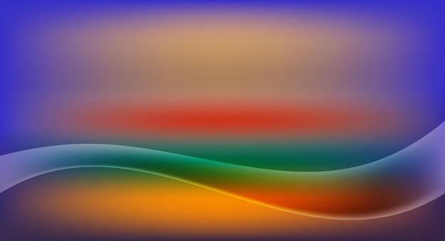 Ilustración vectorial de fondo abstracto de gradiente vectorial para cualquier diseño