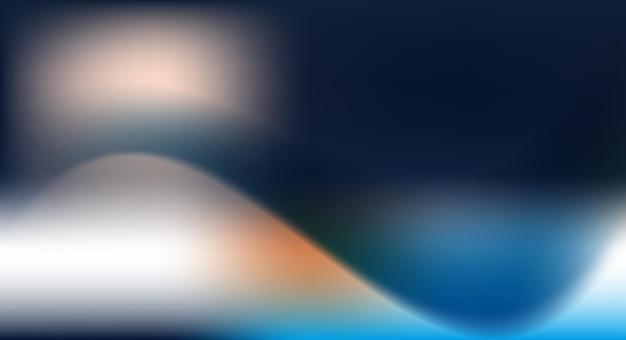 Ilustración vectorial de fondo abstracto de gradiente vectorial para cualquier diseño