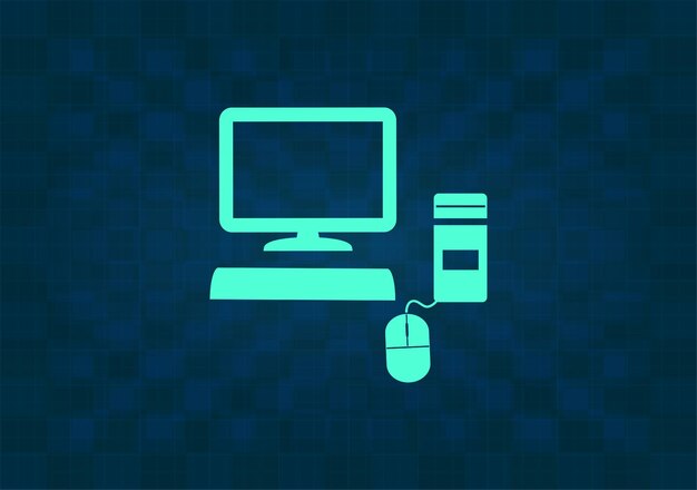 Ilustración vectorial en un fondo azul hermoso