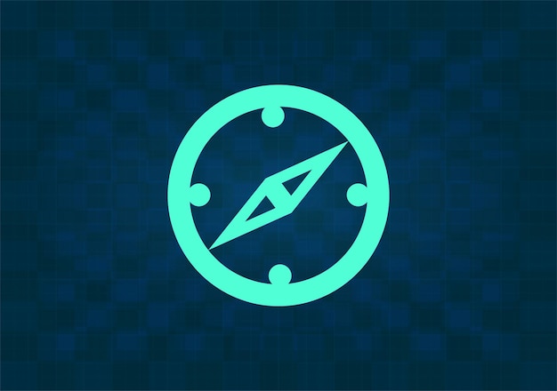 Ilustración vectorial en un fondo azul hermoso