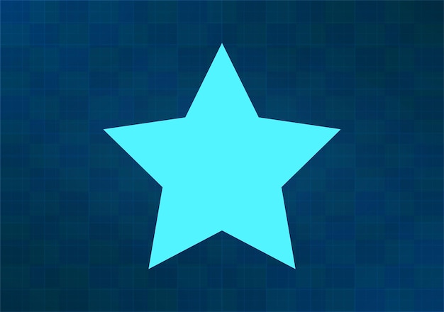 Ilustración vectorial en fondo azul