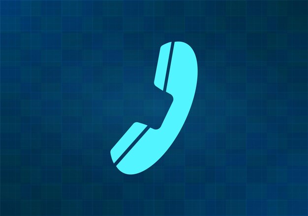 Ilustración vectorial en fondo azul