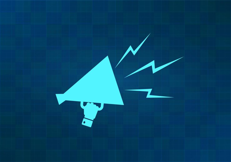 Vector ilustración vectorial en fondo azul