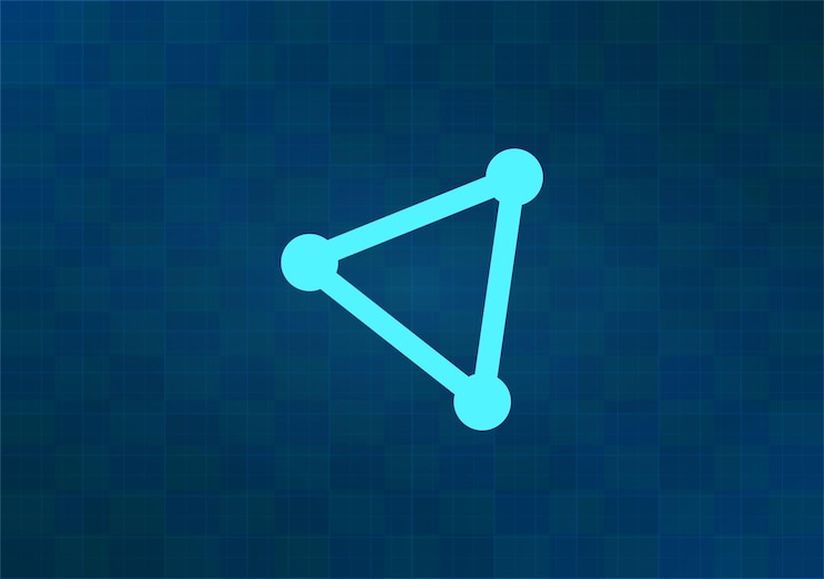 Vector ilustración vectorial en fondo azul