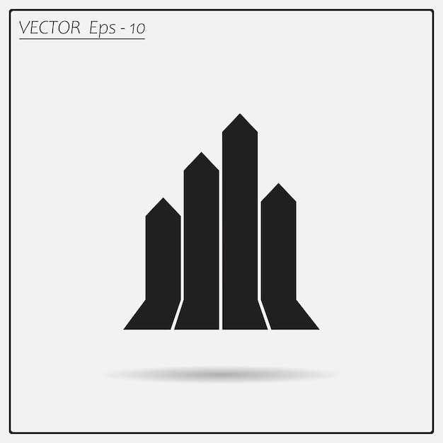 Ilustración vectorial en un fondo claro Eps 10