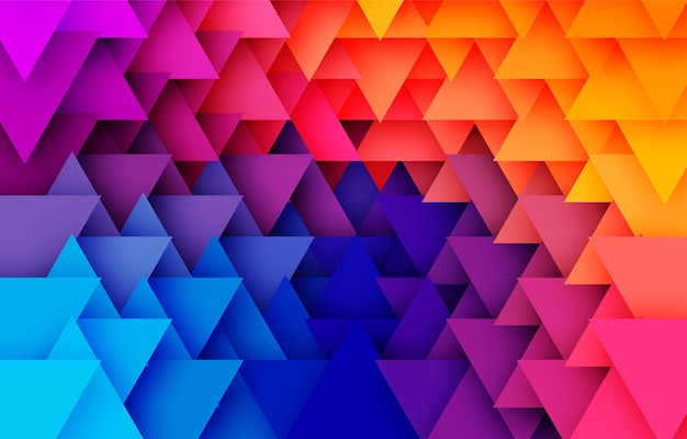 Vector ilustración vectorial de fondo de color abstracto geométrico poligonal