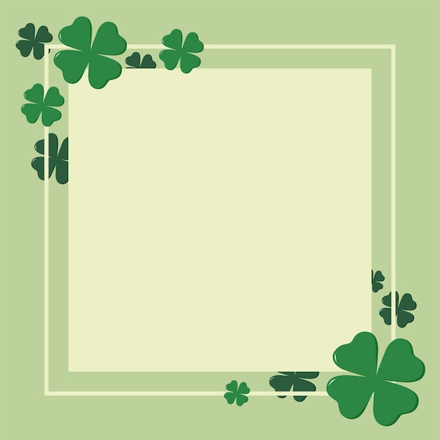 Ilustración vectorial de fondo del día de St. Patrick