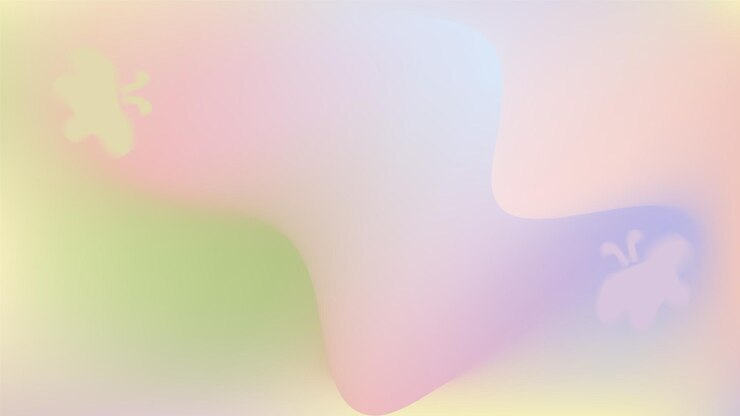Vector ilustración vectorial de fondo con gradiente pastel
