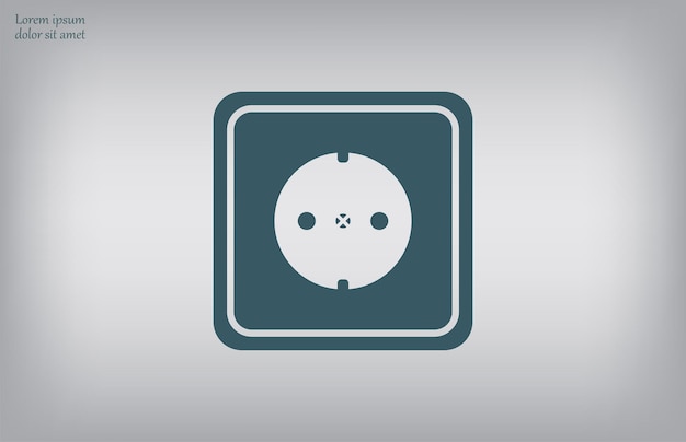 Ilustración vectorial de fondo gris