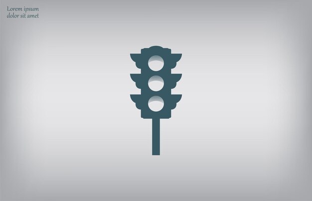 Ilustración vectorial de fondo gris