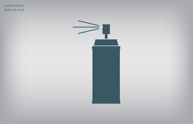 Ilustración vectorial de fondo gris