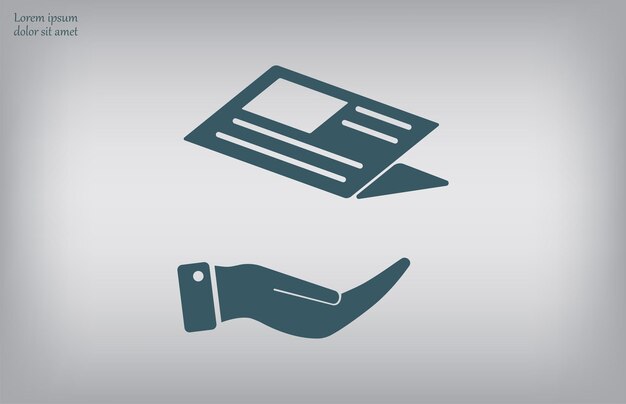 Ilustración vectorial de fondo gris