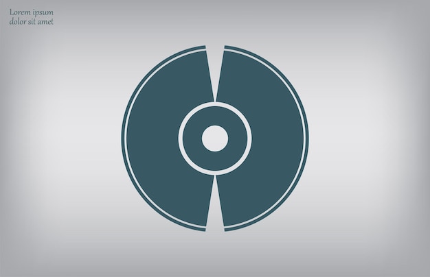 Ilustración vectorial de fondo gris