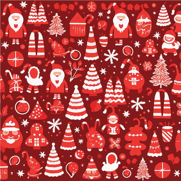 Vector ilustración vectorial de fondo de navidad