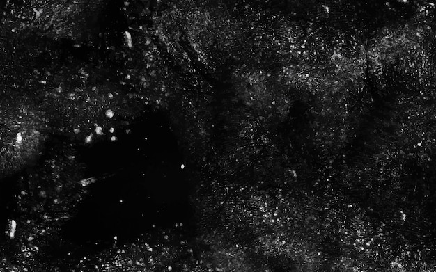 Ilustración vectorial de fondo negro oscuro elegante y abstracto con textura grunge vintage y pintura de color carbón blanco Particula de salpicaduras fondo de efecto de fuego blanco