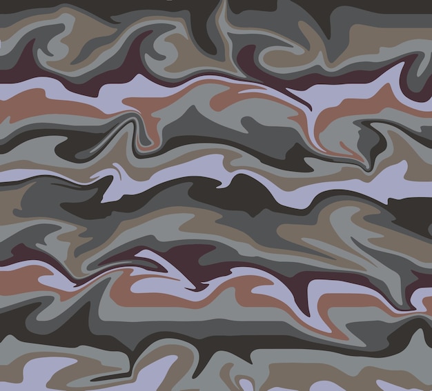 Ilustración vectorial Fondo ondulado abstracto en colores gris blanco y negro