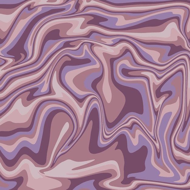 Ilustración vectorial Fondo ondulado abstracto en colores rosa blanco y lila