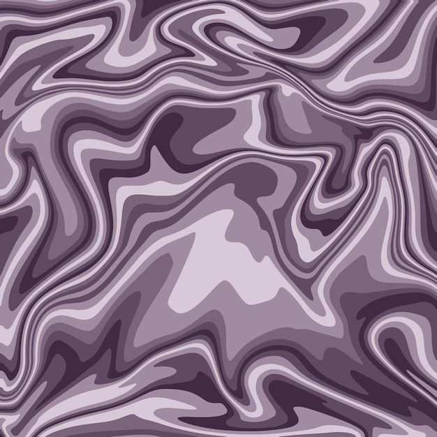 Ilustración vectorial Fondo ondulado abstracto en tonos blancos y lila oscura