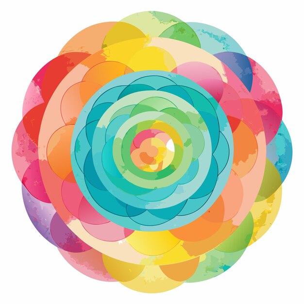 Ilustración vectorial de fondo con textura de acuarela
