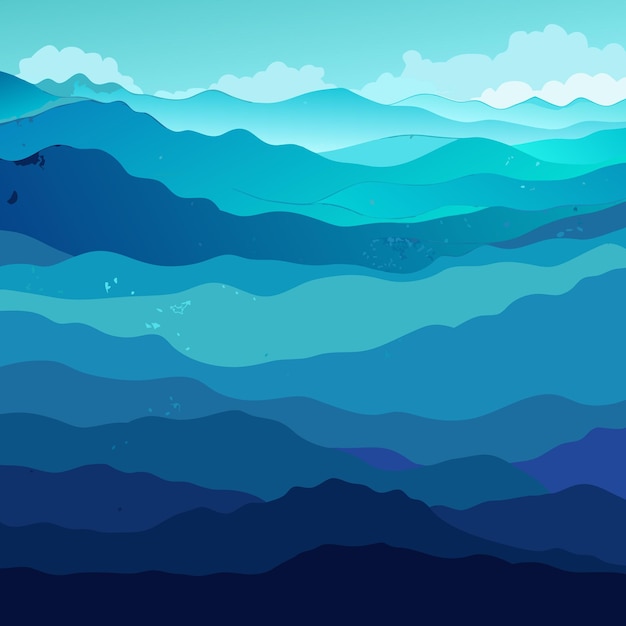 Ilustración vectorial de fondo con textura de acuarela
