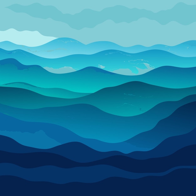 Ilustración vectorial de fondo con textura de acuarela