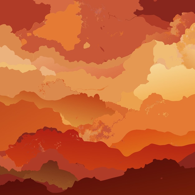 Ilustración vectorial de fondo con textura de acuarela