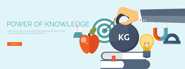 Ilustración vectorial fondos planos establecer educación a distancia cursos en línea escuela web