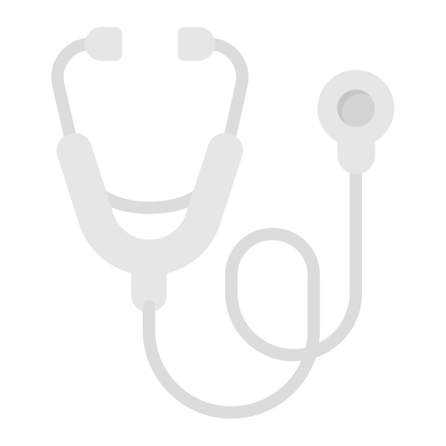 Ilustración vectorial del fonendoscopio