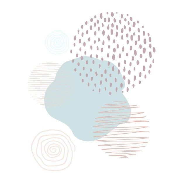 Ilustración vectorial de forma libre