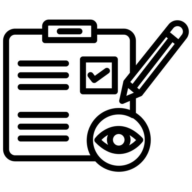 Ilustración vectorial del formulario de consulta