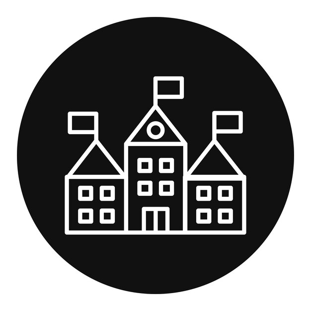 Ilustración vectorial de la fortaleza