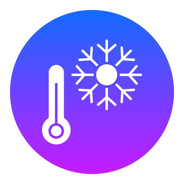 Ilustración vectorial en frío