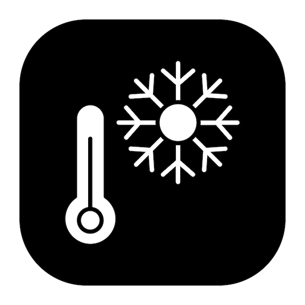 Ilustración vectorial en frío