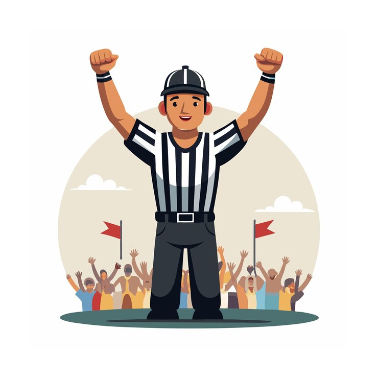 Vector ilustración vectorial del fútbol americano
