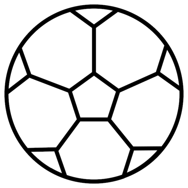 Ilustración vectorial de fútbol