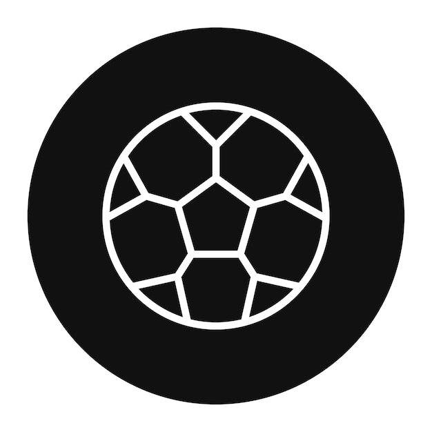 Ilustración vectorial de fútbol