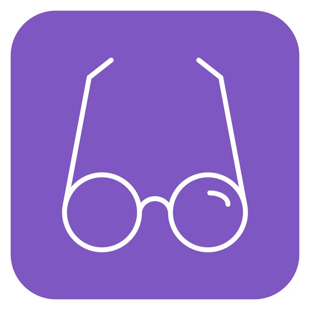 Ilustración vectorial de las gafas de sol