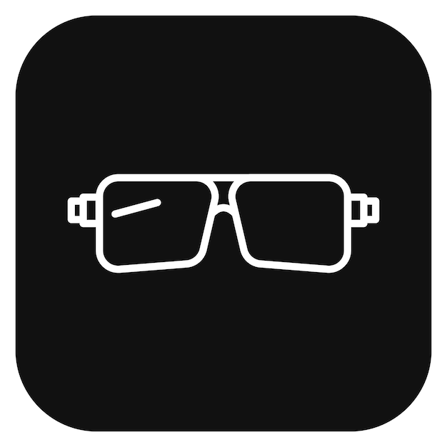 Ilustración vectorial de las gafas de sol