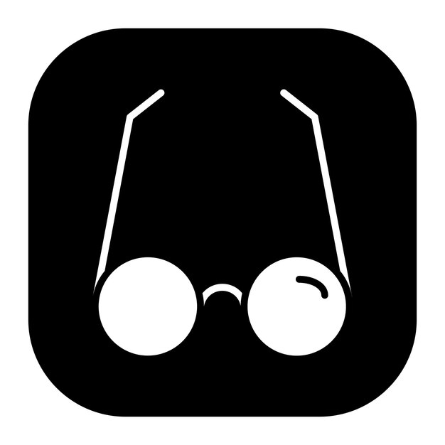 Ilustración vectorial de las gafas de sol