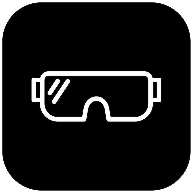 Ilustración vectorial de las gafas de sol