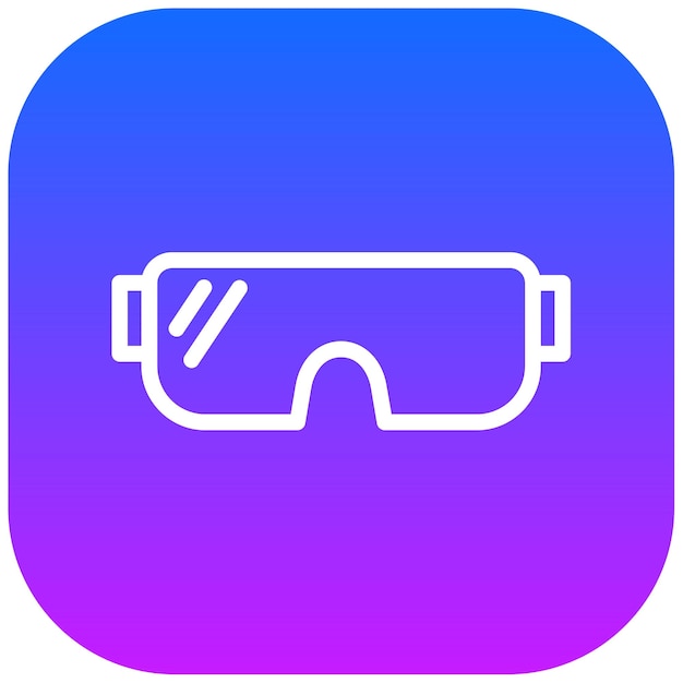Ilustración vectorial de las gafas de sol