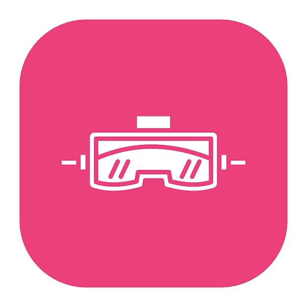 Ilustración vectorial de las gafas VR