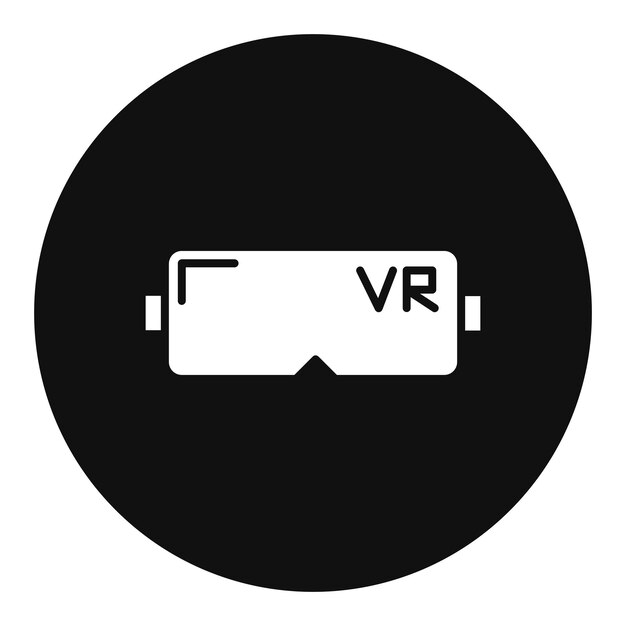 Ilustración vectorial de las gafas VR