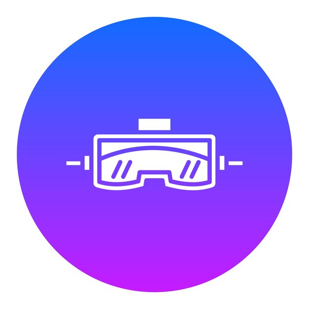 Ilustración vectorial de las gafas VR